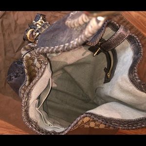 Gucci Bags - GUCCI GG Convertible Crystal Beige/Brown Bag Gucci Bags - GUCCI GG Convertible Crystal Beige/Brown Bag